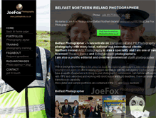 Tablet Screenshot of joefoxphoto.co.uk